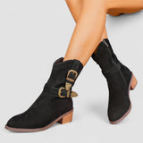 Lea | Brown Western Boots