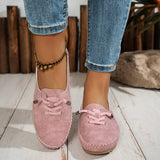 Orthelia | Grey Stitched Moccasins