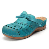 Lya | Laser-Cut Buckle Clogs