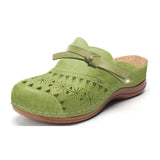 Lya | Laser-Cut Buckle Clogs