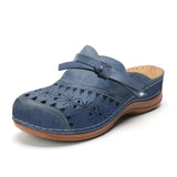 Lya | Laser-Cut Buckle Clogs