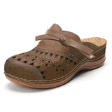 Lya | Laser-Cut Buckle Clogs