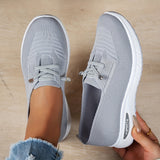 Avel | Blue Drawstring Slip-Ons