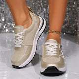 Ashlyn | Silver Side-Zip Sneakers