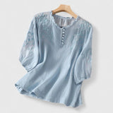 Fleur | Elegant Button Blouse