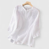 Fleur | Elegant Button Blouse