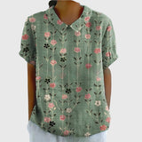 Brigitte | Yellowish Green Blouse