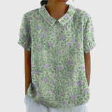 Brigitte | Yellowish Green Blouse