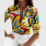 Pauline | Elegant Long Sleeve Blouse