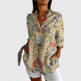 Nadine | Elegant Floral Blouse