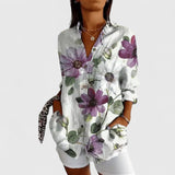 Nadine | Elegant Floral Blouse