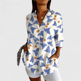 Nadine | Elegant Floral Blouse