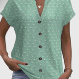 Élodie | Comfortable V Neck Shirt