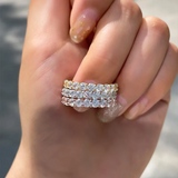 Elise – Double Ring Diamond Ring