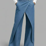 Florine | High-Waist Wide-Leg Jeans