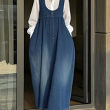 Céline | Sleeveless Denim Dress