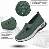 Capucine | Cut-Out Knit Slip-Ons