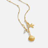 Marguerite – Necklace with gold star pendant