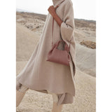 Herita | Cream Rounded Handbag