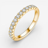 Moissanite Wedding Ring