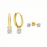 Moon Tears Earrings Set