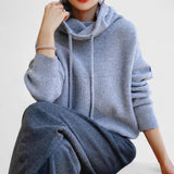 Blanche | Comfortable Knitted Hoodie