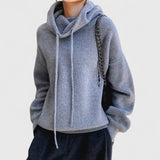 Blanche | Comfortable Knitted Hoodie