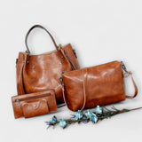 Louna | Vintage Bag Set in 4 Pieces