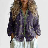 Colette | Purple Blouse