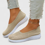 Odara | Purple Knit Slip-Ons