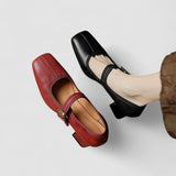 Daniela | Black Pointed-Toe Pumps