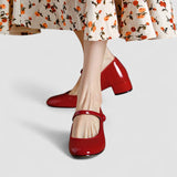 Noelle | Black Patent Mary Janes