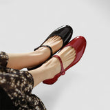 Noelle | Black Patent Mary Janes