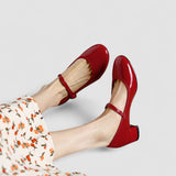 Noelle | Black Patent Mary Janes