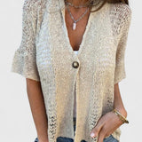 Nina | Elegant Knitted Shirt