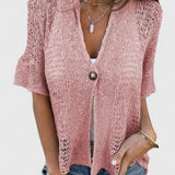 Nina | Elegant Knitted Shirt