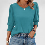 Nina | Clara Elegant Smocked Top