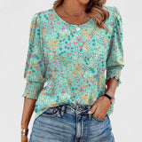 Nina | Clara Elegant Smocked Top