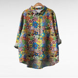 Noémie | Print Blouse