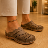 Lya | Laser-Cut Buckle Clogs