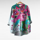 Thérèse | Print Blouse