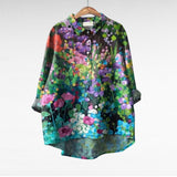 Thérèse | Print Blouse