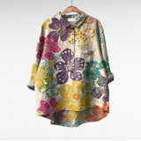 Thérèse | Print Blouse
