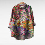 Thérèse | Print Blouse