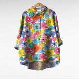 Thérèse | Print Blouse