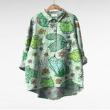 Thérèse | Print Blouse