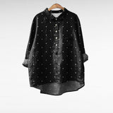 Ginette | Black Blouse